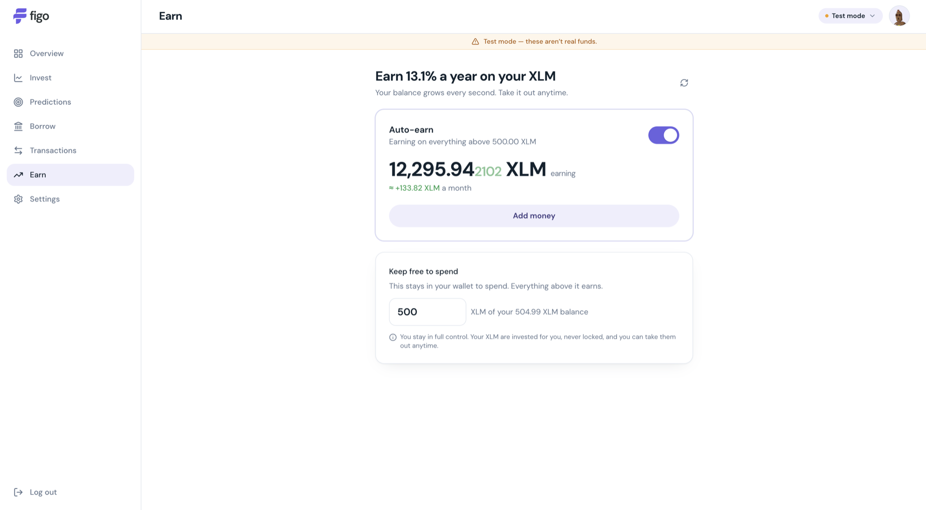 Figo Earn——收益